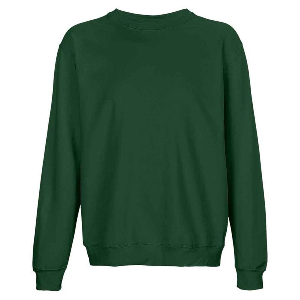 SOLS Unisex Adult Columbia Crew Neck Sweatshirt / Bottle Green